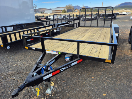New 2026 Delco Tandem Axle Utility/7,000 GVWR/83 X16'