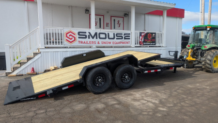 New 2026 CAM Superline 19' (4+15) Lo Pro Extra Wide Split Tilt Trailer