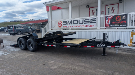 New 2026 CAM Superline 19' (4+15) Lo Pro Extra Wide Split Tilt Trailer