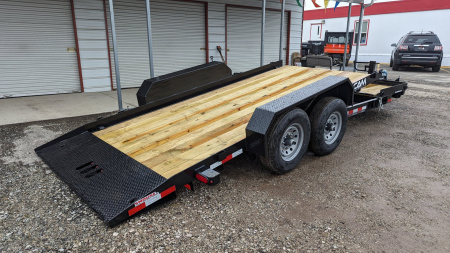 New 2026 CAM Superline 19' (4+15) Lo Pro Split Tilt Trailer