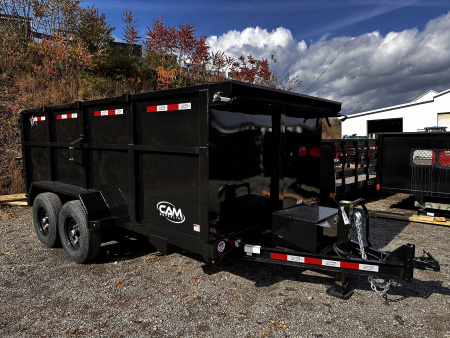 New 2026 CAM SUPERLINE 6'10  x 14 HD Lo Pro High Side Equip Dump Trailer