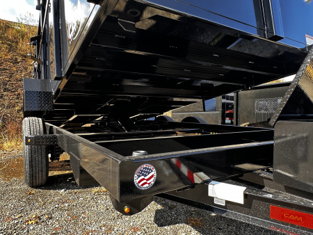 New 2026 CAM SUPERLINE 6'10" x 14 HD Lo Pro High Side Equip Dump Trailer
