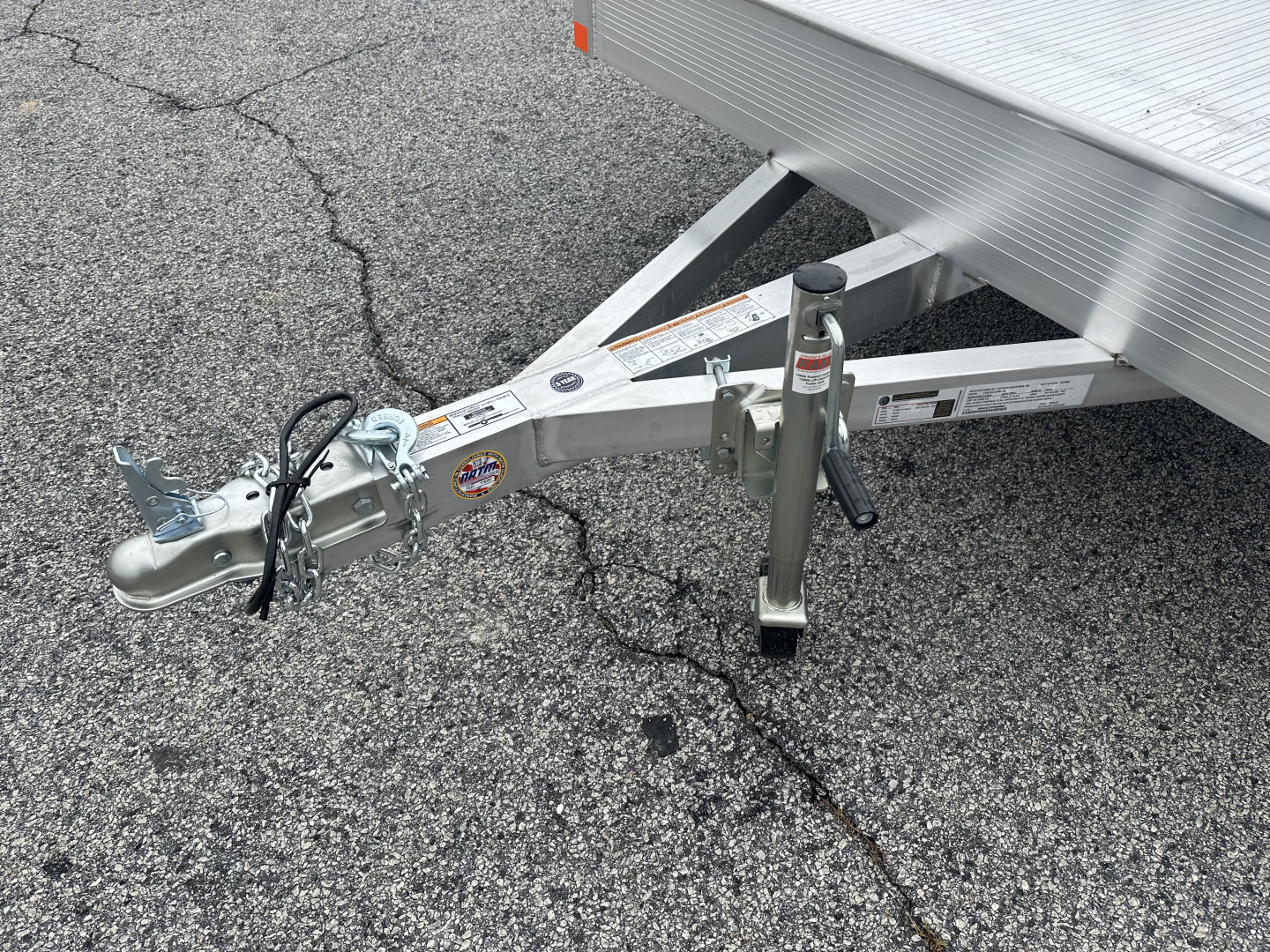 New 2026 BEAR TRACK ALUMINUM 76"X144" SINGLE AXLE UTILITY TRAILER