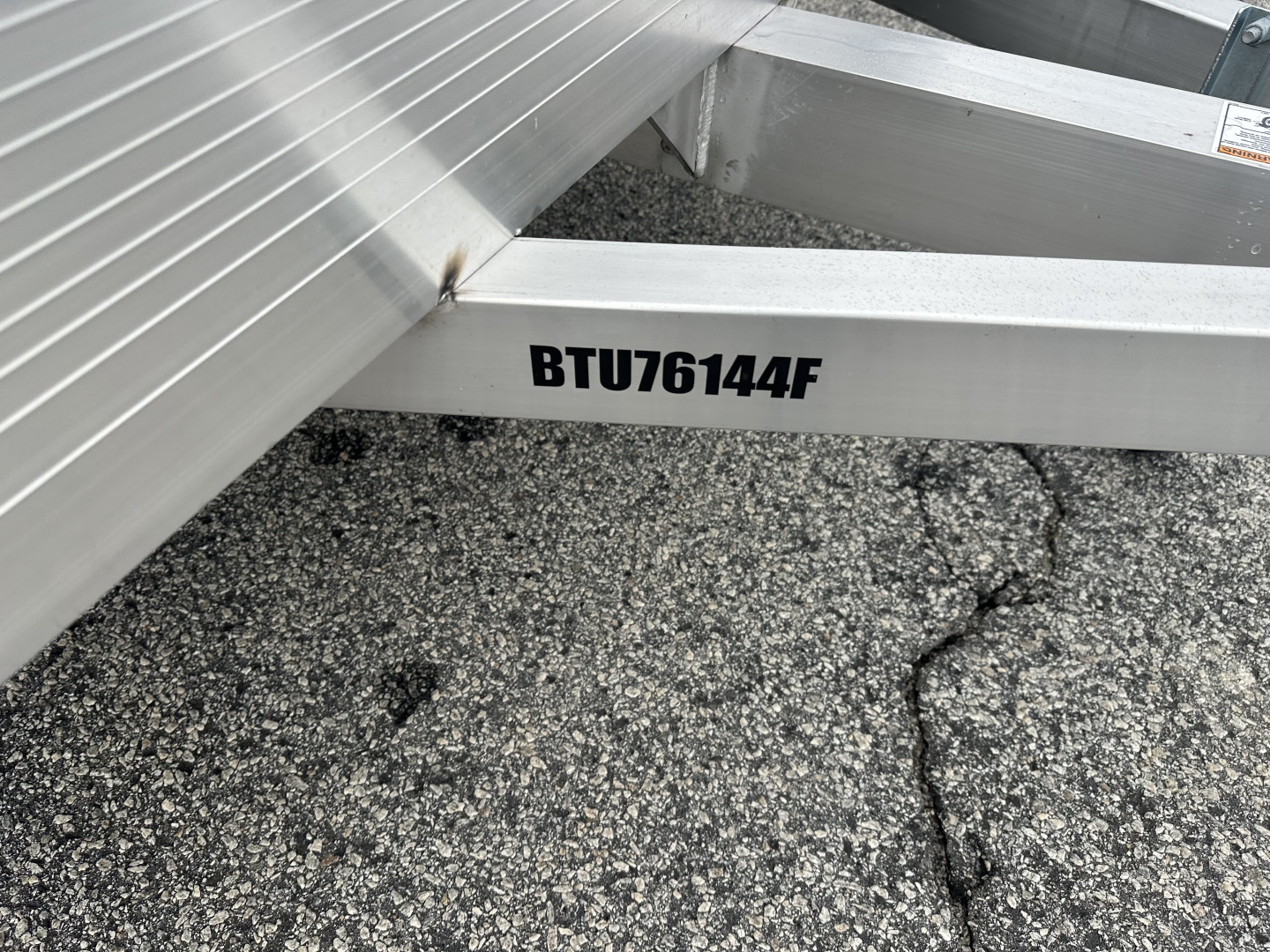 New 2026 BEAR TRACK ALUMINUM 76"X144" SINGLE AXLE UTILITY TRAILER