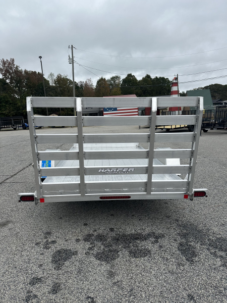 New 2026 BEAR TRACK ALUMINUM 76"X144" SINGLE AXLE UTILITY TRAILER