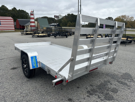 New 2026 BEAR TRACK ALUMINUM 76"X144" SINGLE AXLE UTILITY TRAILER