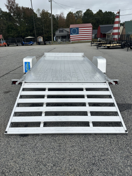 New 2026 BEAR TRACK ALUMINUM 76"X144" SINGLE AXLE UTILITY TRAILER