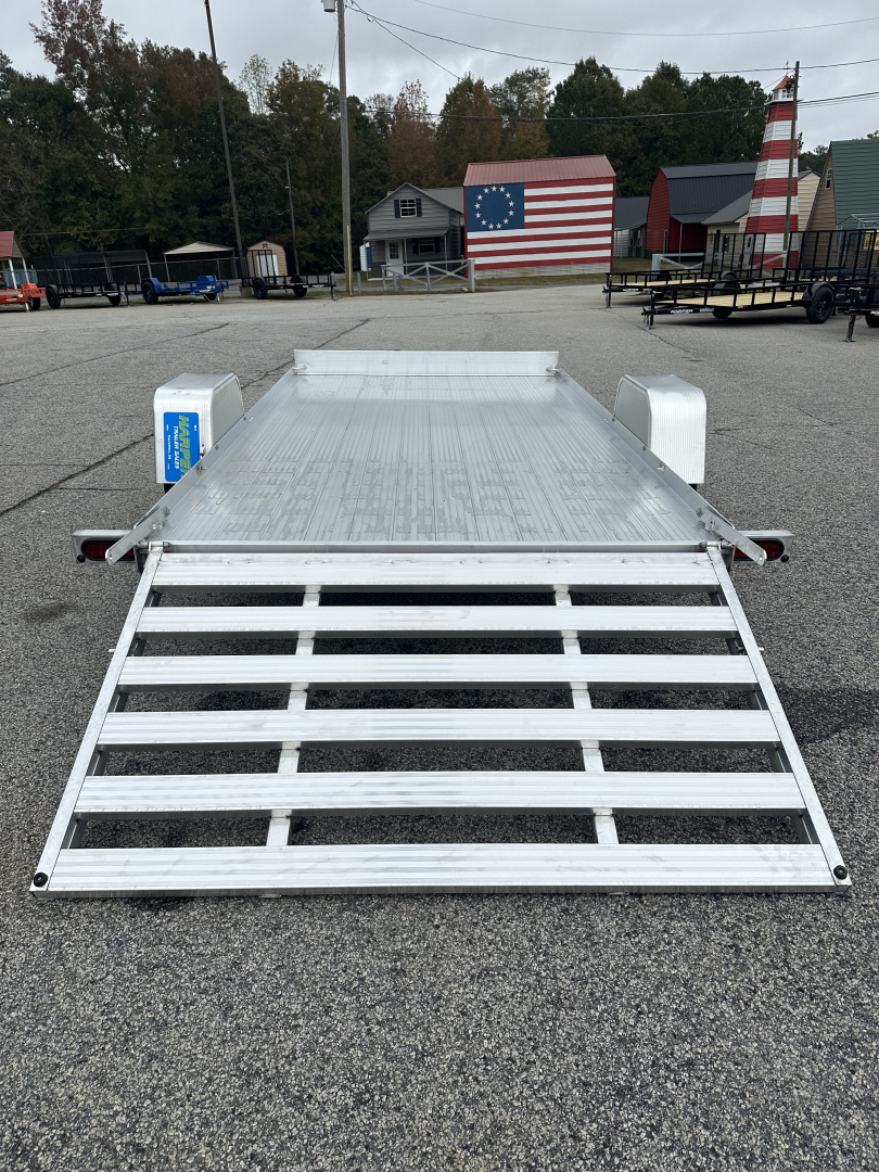 New 2026 BEAR TRACK ALUMINUM 76"X144" SINGLE AXLE UTILITY TRAILER