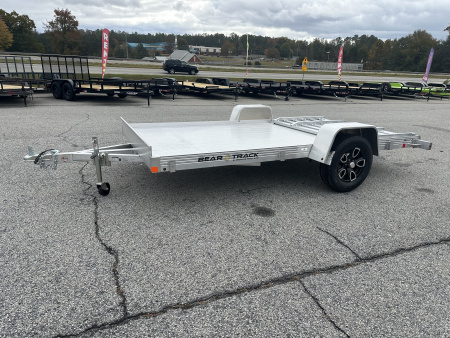 New 2026 BEAR TRACK ALUMINUM 76"X144" SINGLE AXLE UTILITY TRAILER