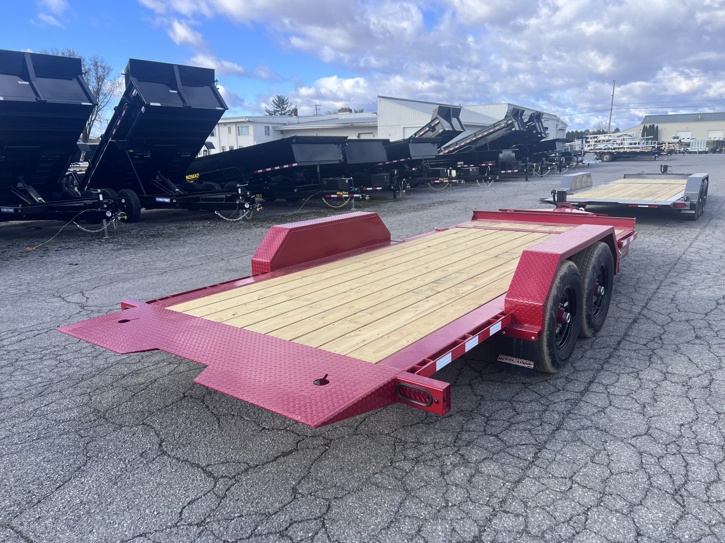 New 2026 Midsota 7X16+2 15.4K TILT Equipment Trailer