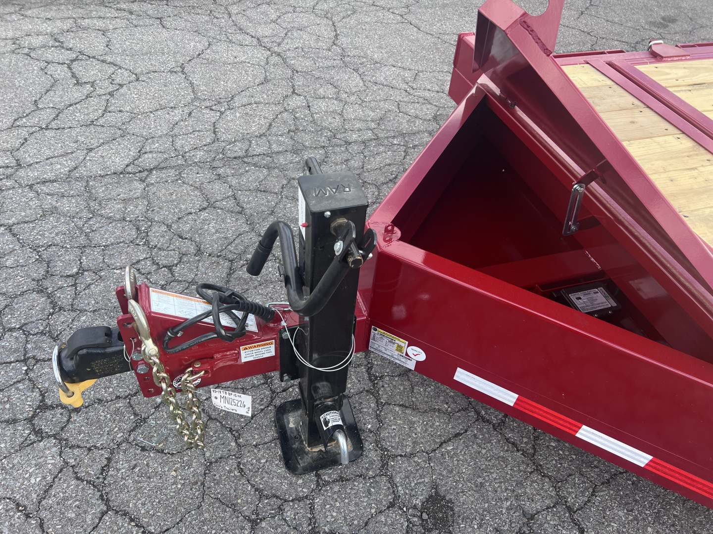 New 2026 Midsota 7X16+2 15.4K TILT Equipment Trailer