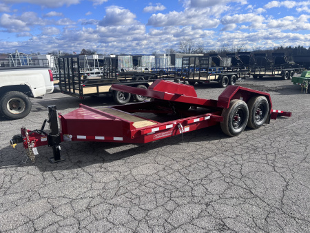 New 2026 Midsota 7X16+2 15.4K TILT Equipment Trailer