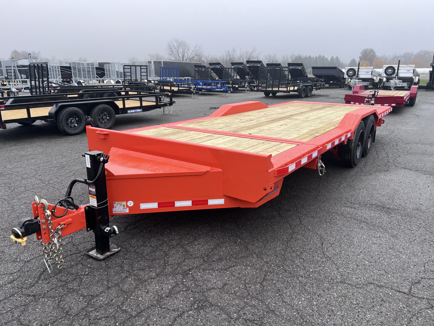 New 2026 Midsota 8.5X18+4 17.6K TILT Equipment Trailer