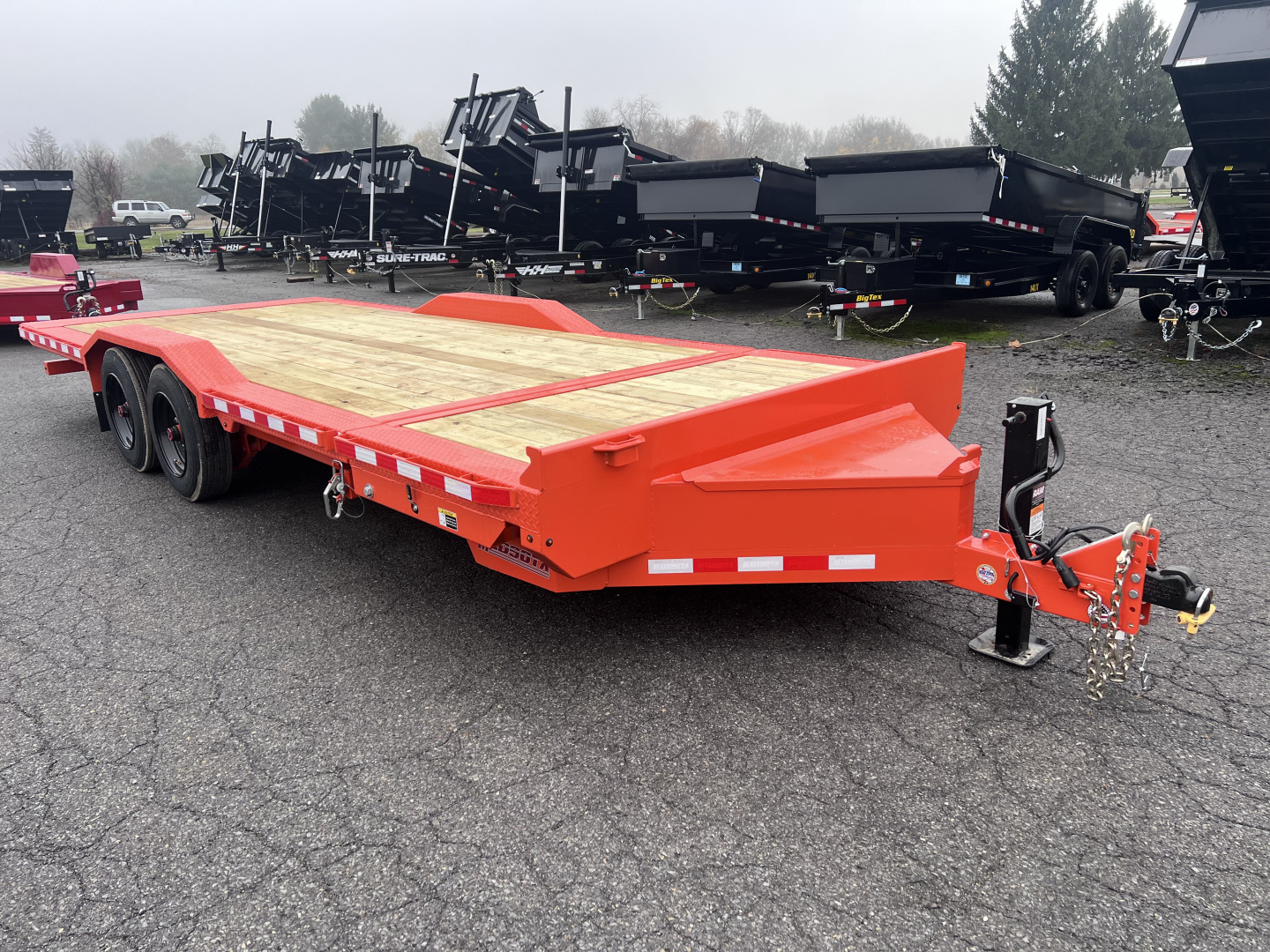 New 2026 Midsota 8.5X18+4 17.6K TILT Equipment Trailer