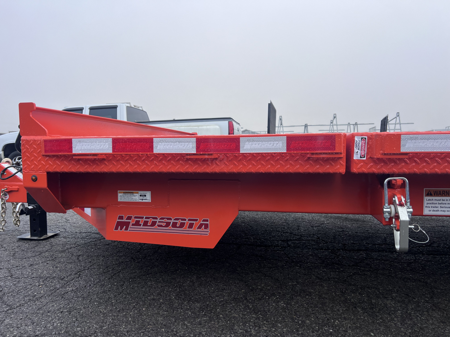 New 2026 Midsota 8.5X18+4 17.6K TILT Equipment Trailer