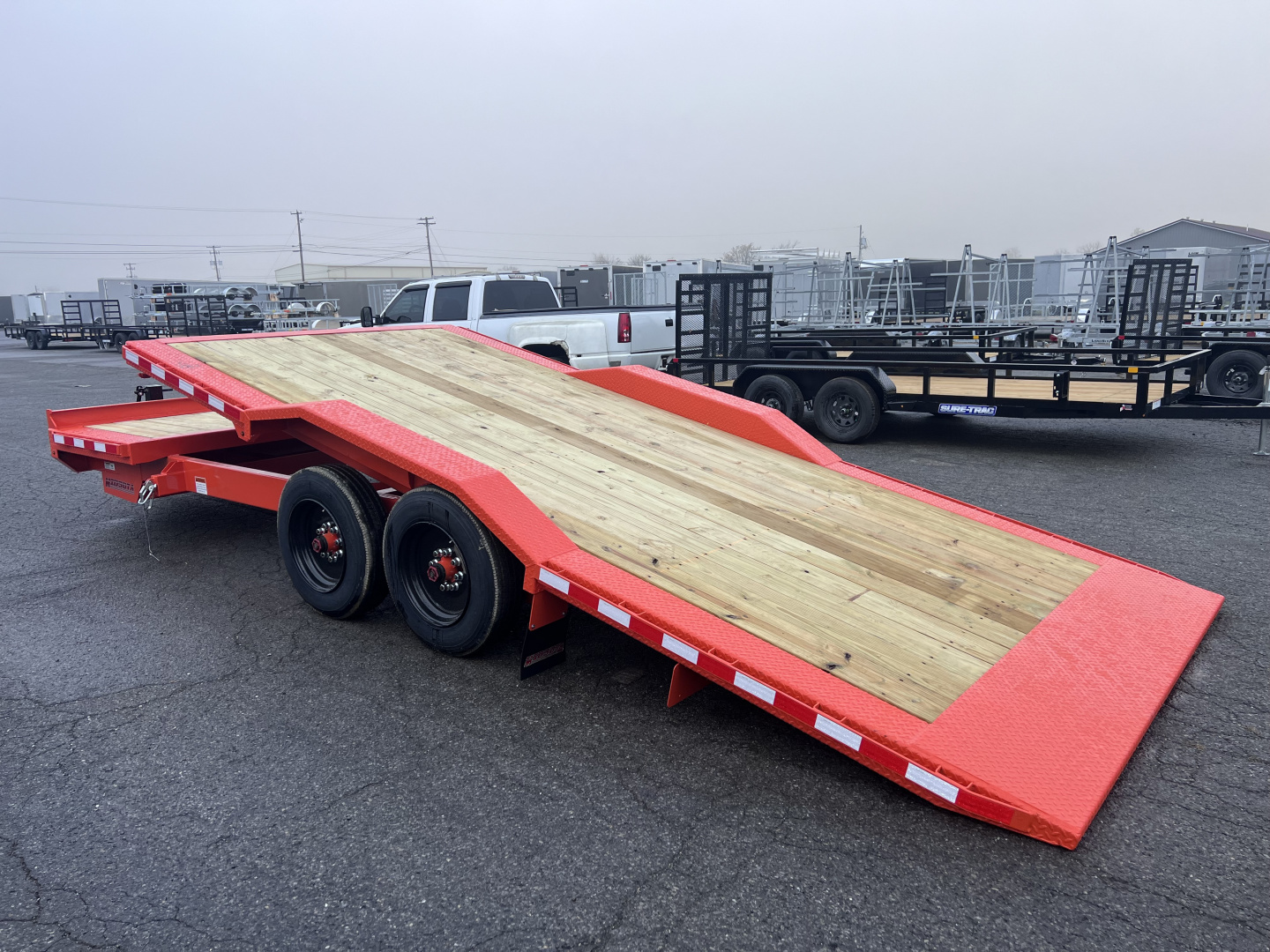 New 2026 Midsota 8.5X18+4 17.6K TILT Equipment Trailer