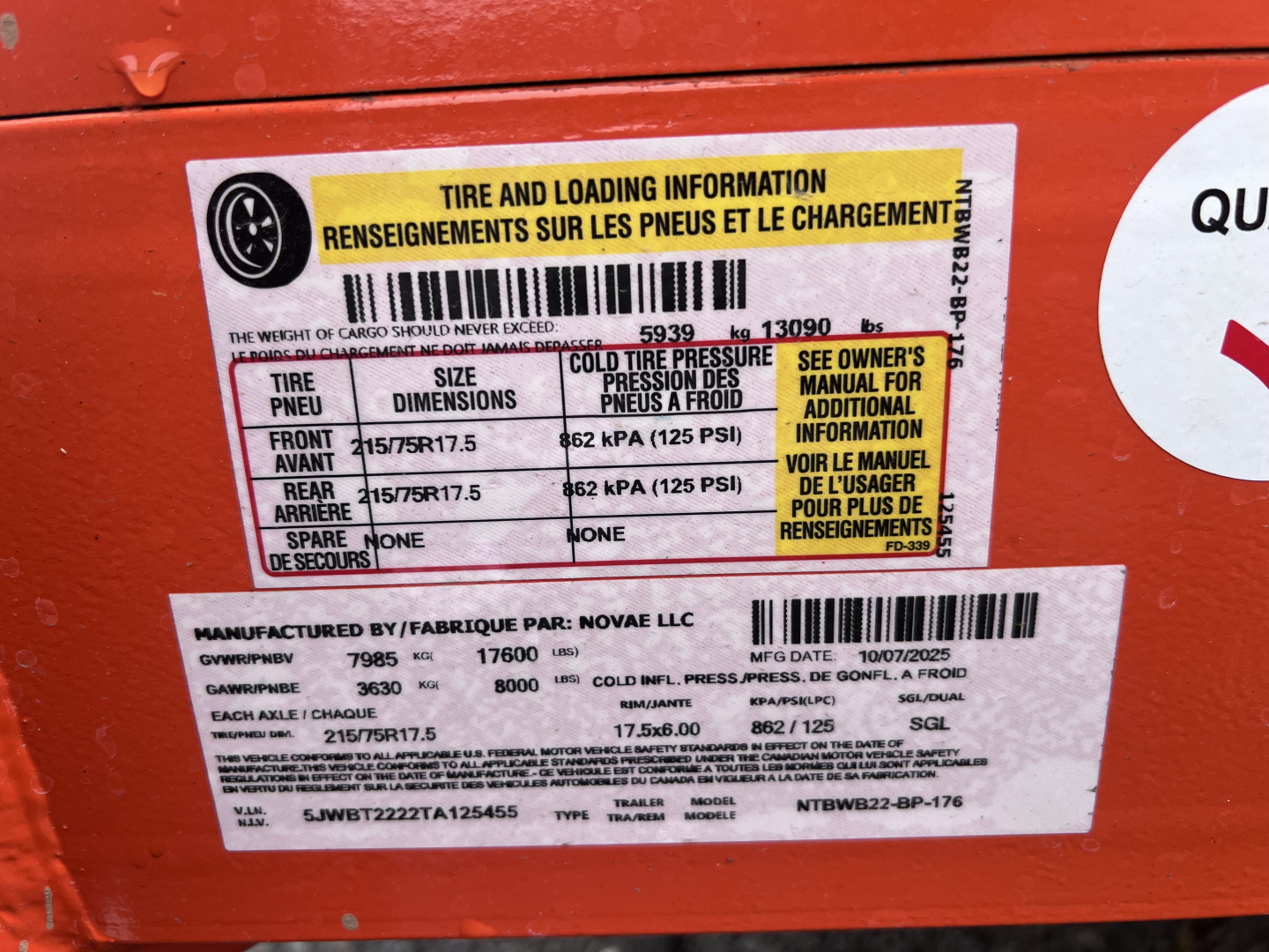 New 2026 Midsota 8.5X18+4 17.6K TILT Equipment Trailer