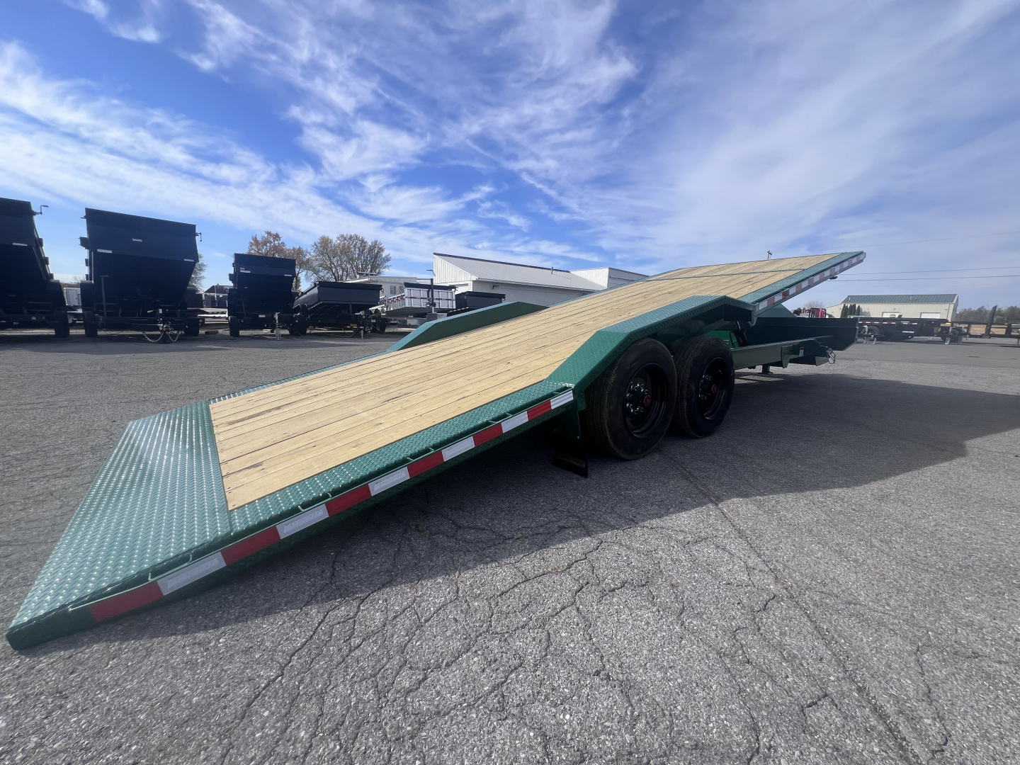 New 2026 Midsota 8.5X24 17.6K FULL TILT Equipment Trailer