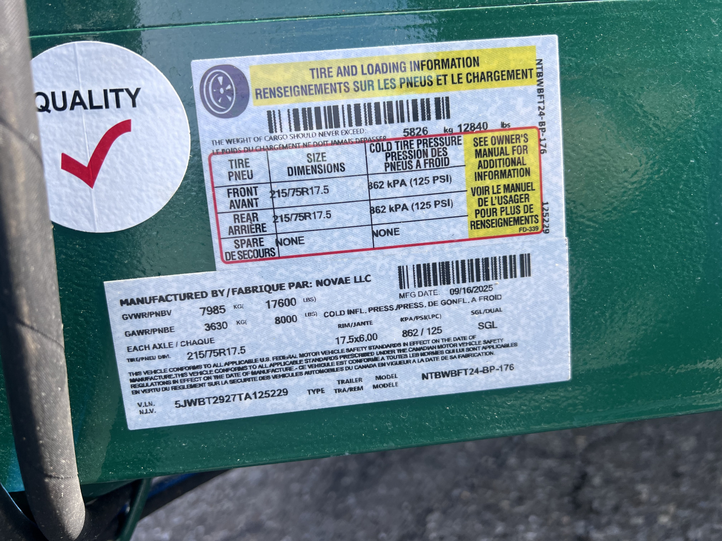 New 2026 Midsota 8.5X24 17.6K FULL TILT Equipment Trailer