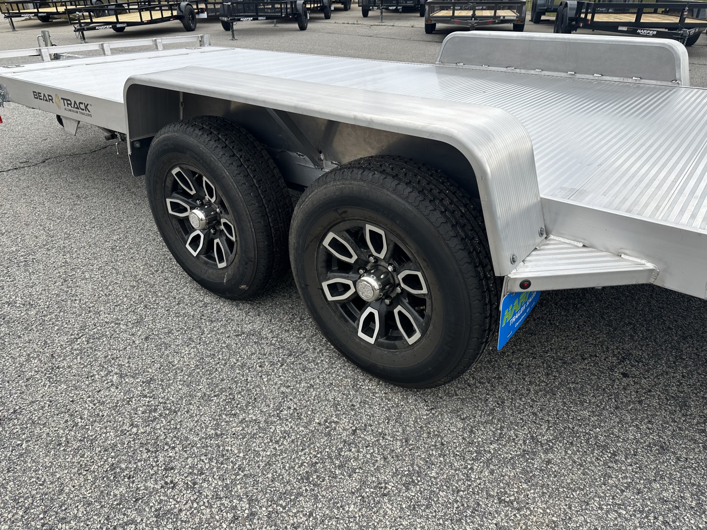 New 2026 BEAR TRACK ALUMINUM 81"X242" 10K HD TILT CAR HAULER