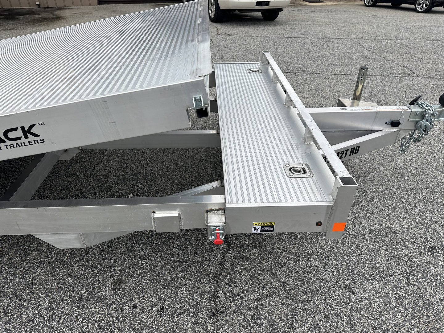 New 2026 BEAR TRACK ALUMINUM 81"X242" 10K HD TILT CAR HAULER