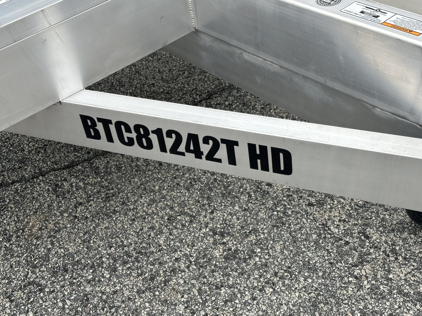 New 2026 BEAR TRACK ALUMINUM 81"X242" 10K HD TILT CAR HAULER