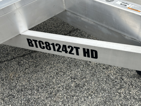 New 2026 BEAR TRACK ALUMINUM 81"X242" 10K HD TILT CAR HAULER