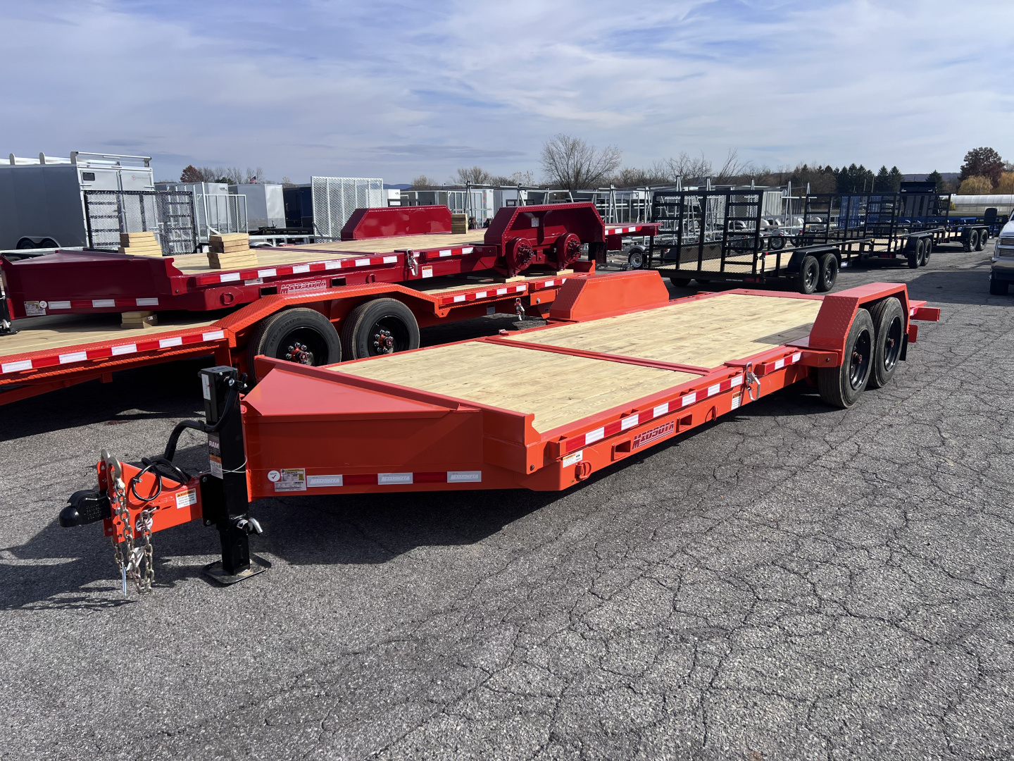 New 2026 Midsota 7X16+6 17.6K TILT Equipment Trailer