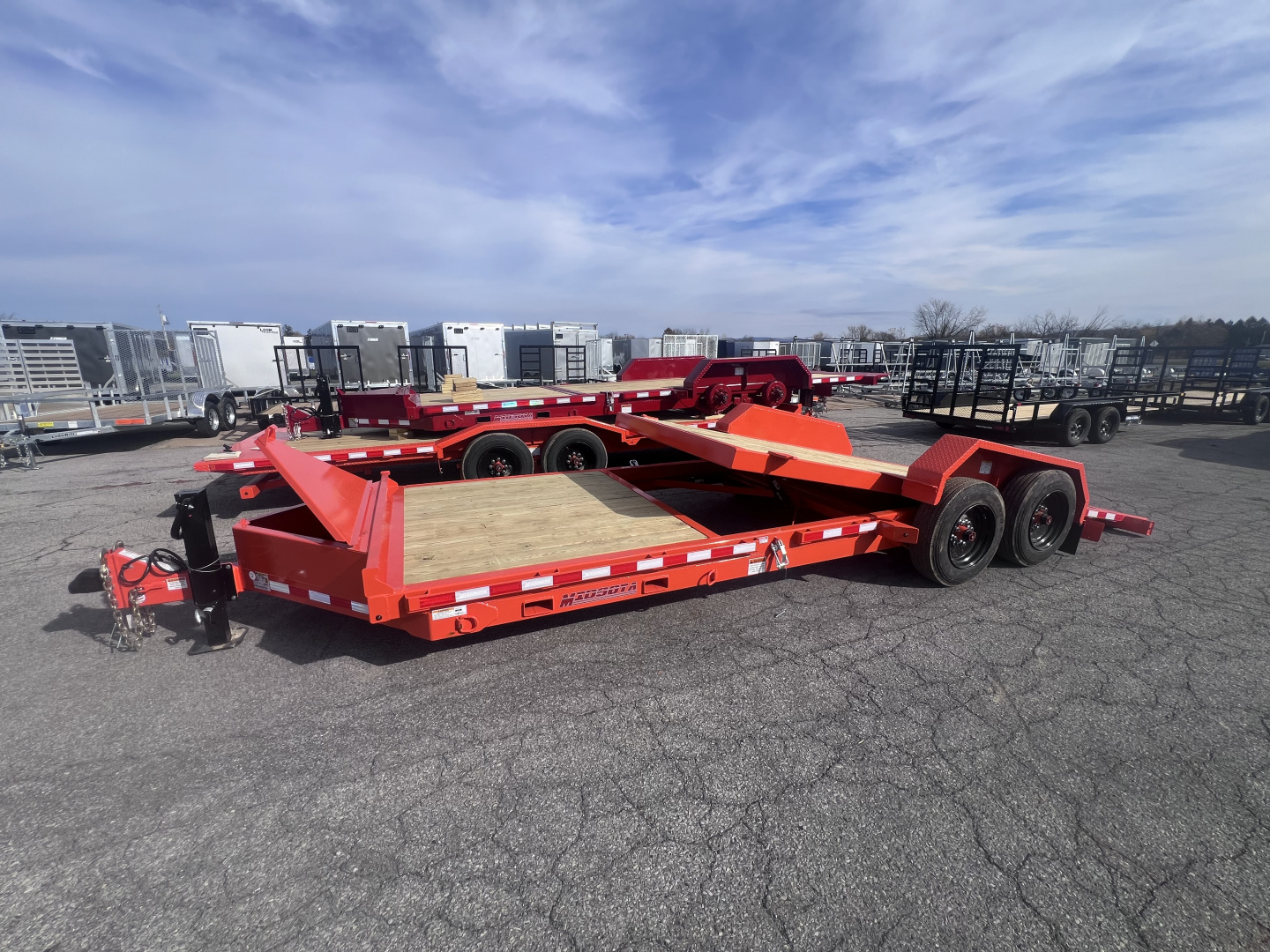 New 2026 Midsota 7X16+6 17.6K TILT Equipment Trailer