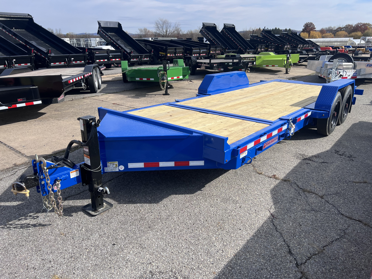 New 2026 Midsota 7X16+4 17.6K TILT Equipment Trailer