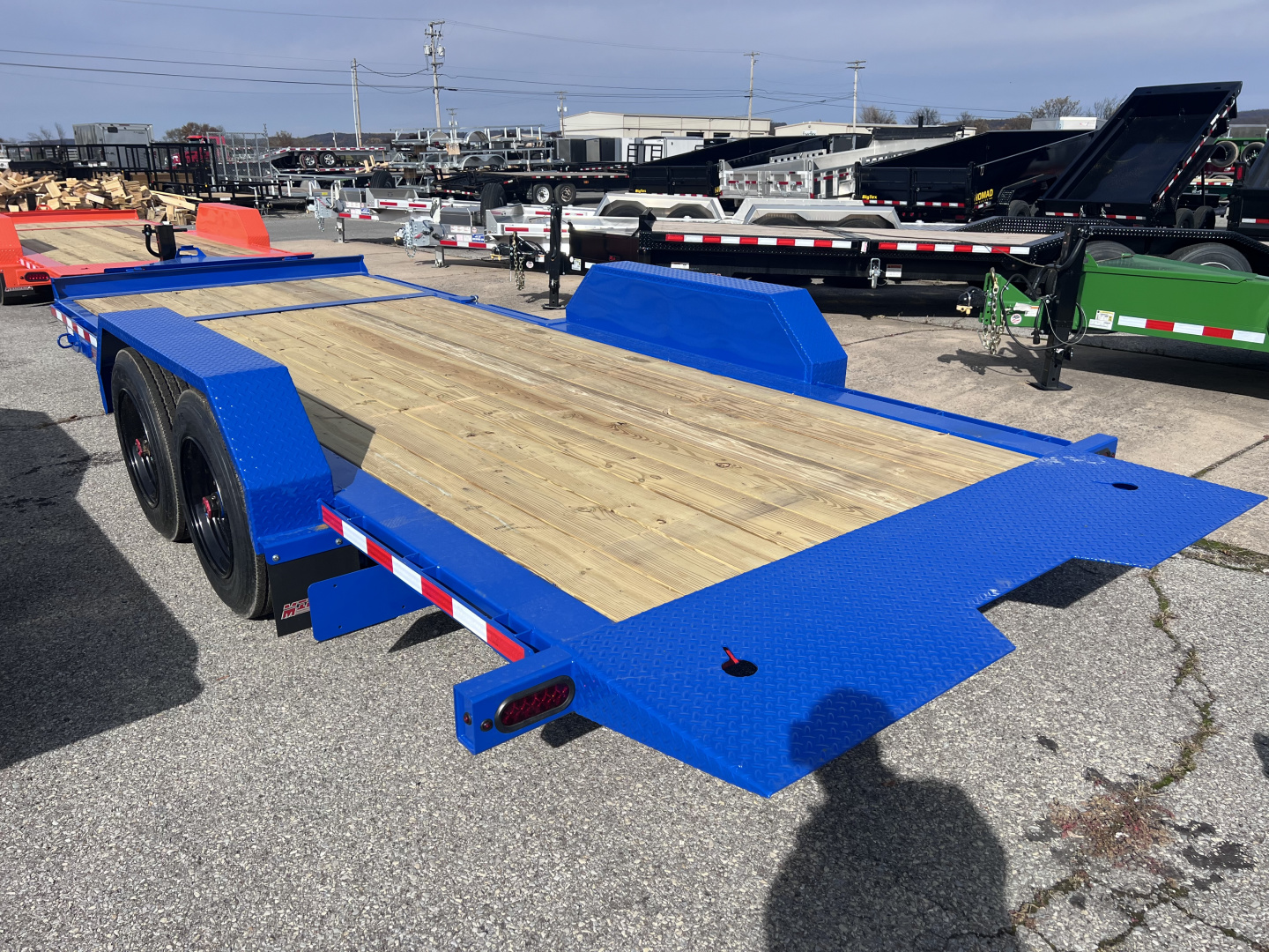 New 2026 Midsota 7X16+4 17.6K TILT Equipment Trailer