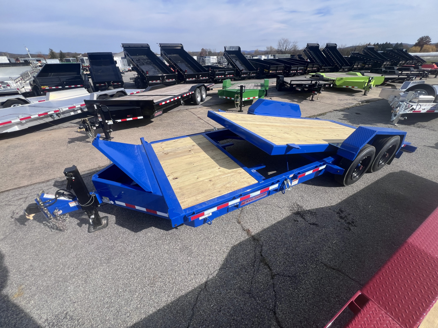 New 2026 Midsota 7X16+4 17.6K TILT Equipment Trailer