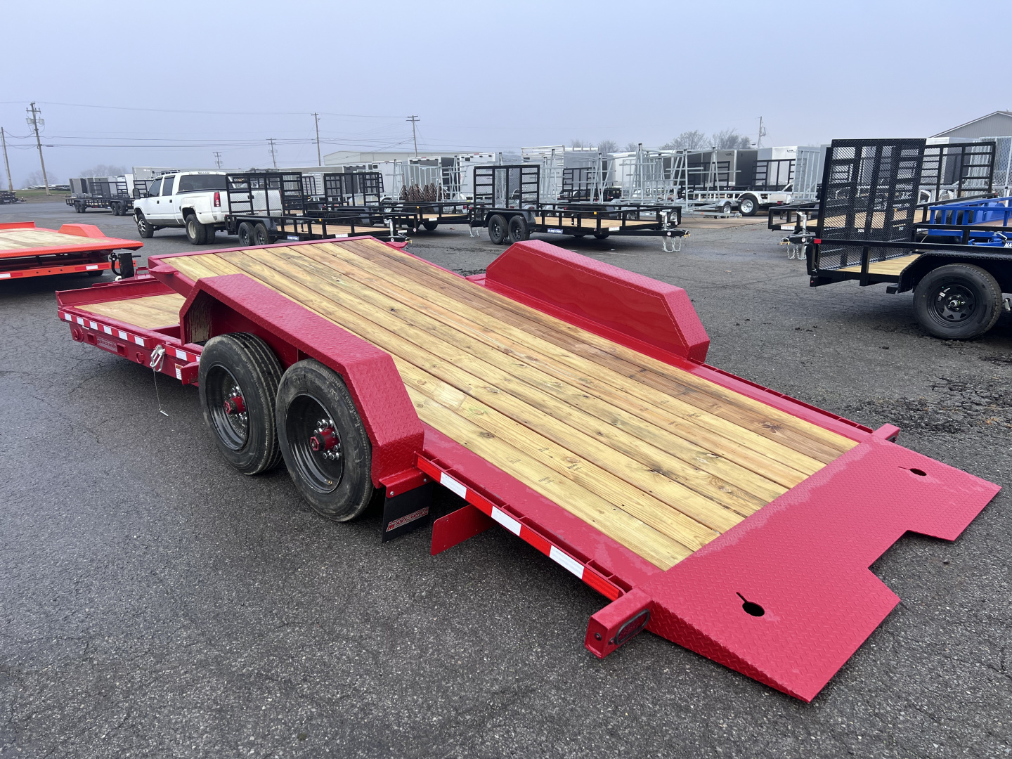 New 2026 Midsota 7X16+6 17.6K TILT Equipment Trailer