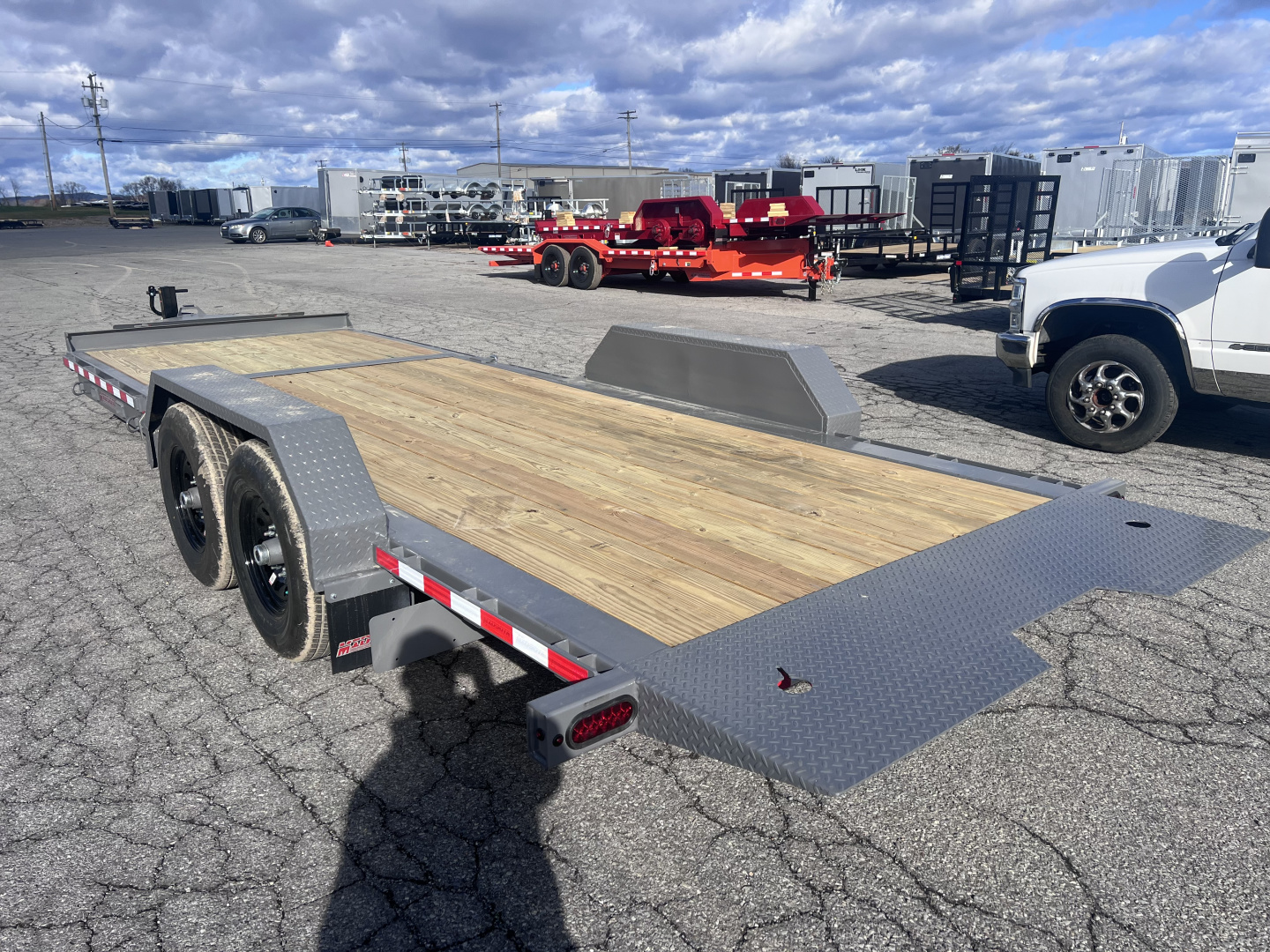 New 2026 Midsota 7X16+6 15.4K TILT Equipment Trailer