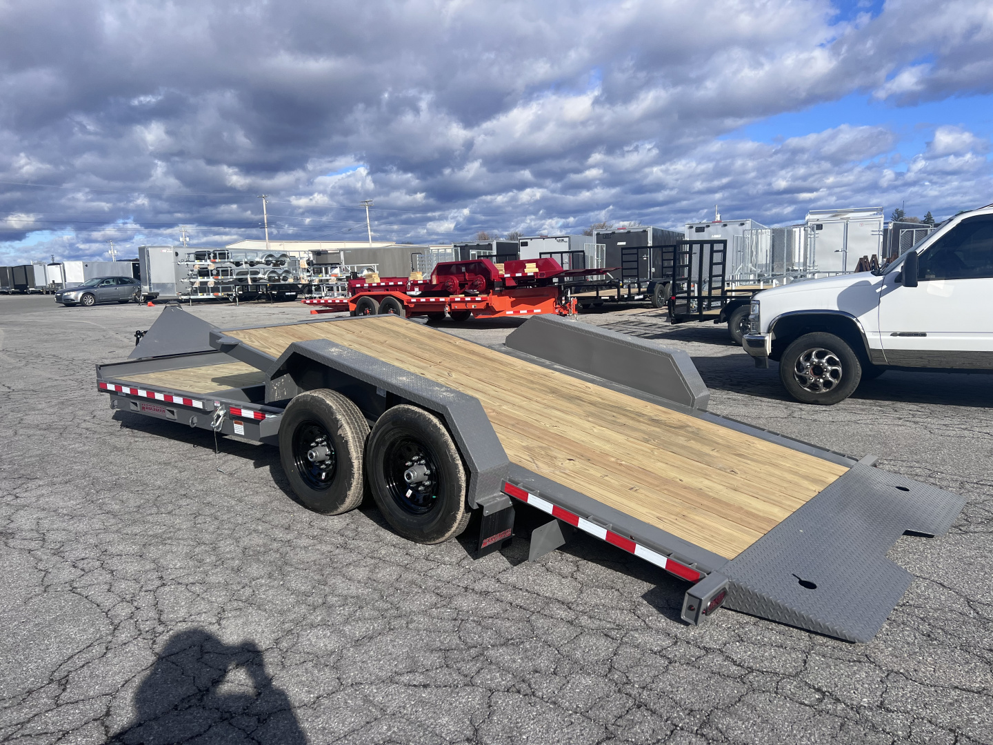 New 2026 Midsota 7X16+6 15.4K TILT Equipment Trailer