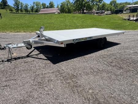 New 2027 Aluma Trailers 8414RT Raft Trailer w/ Winch & Raft Roller - 2200# GVWR