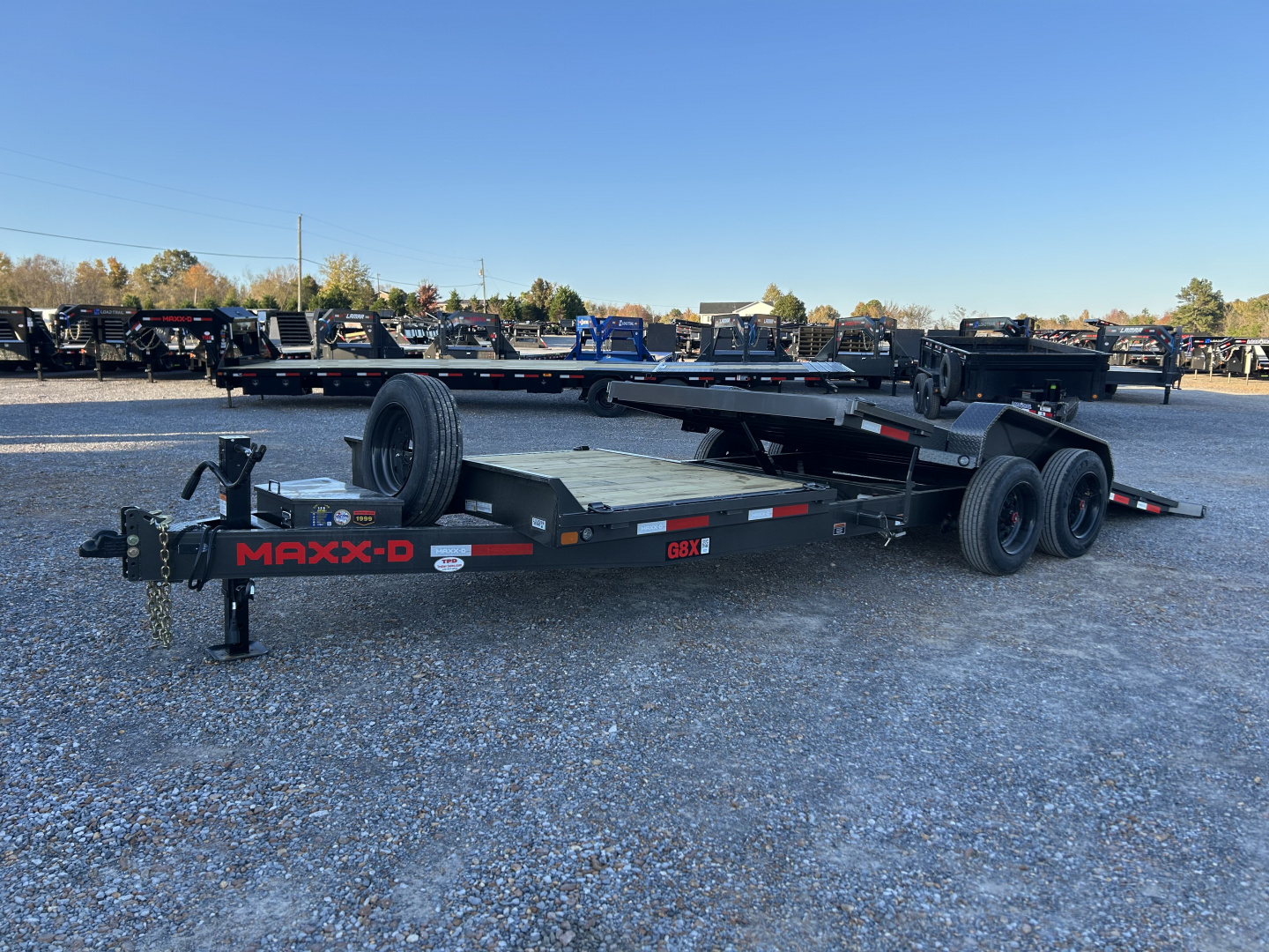 New 2026 MAXXD 83" X 22' 17.5K Tilt Equipment Trailer