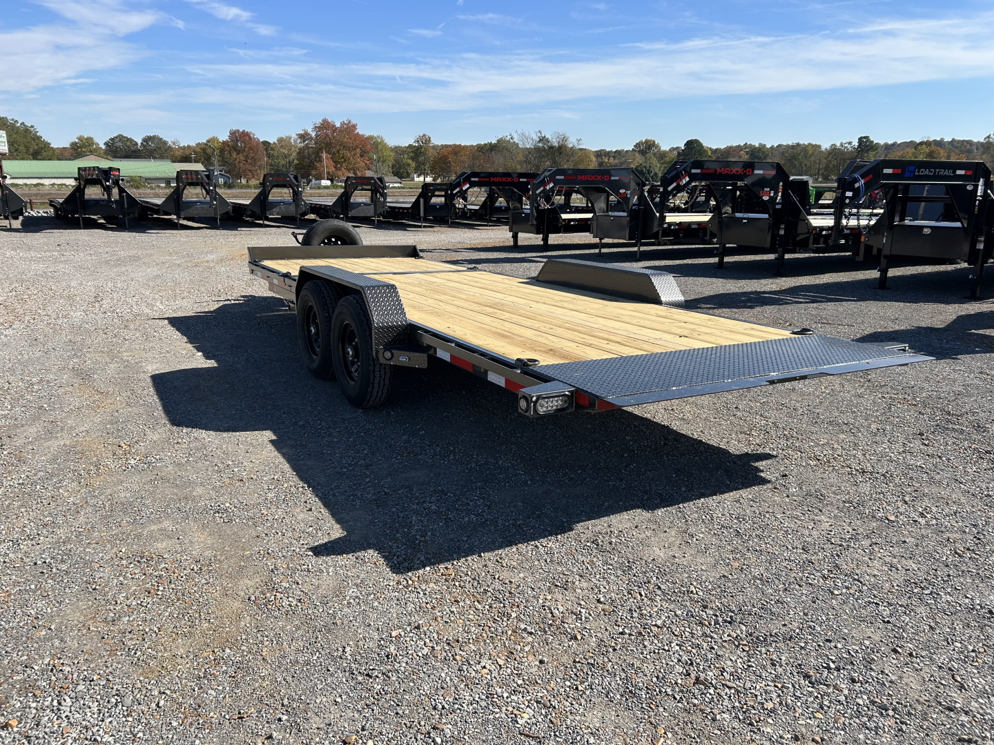 New 2026 MAXXD 22' x 83" 14k Tilt Equipment Trailer