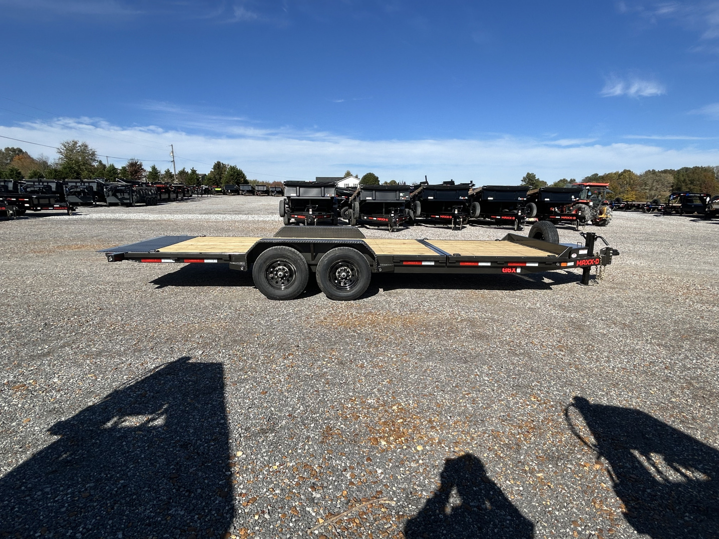 New 2026 MAXXD 22' x 83" 14k Tilt Equipment Trailer