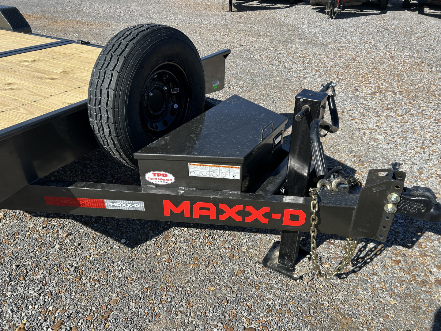 New 2026 MAXXD 22' x 83" 14k Tilt Equipment Trailer