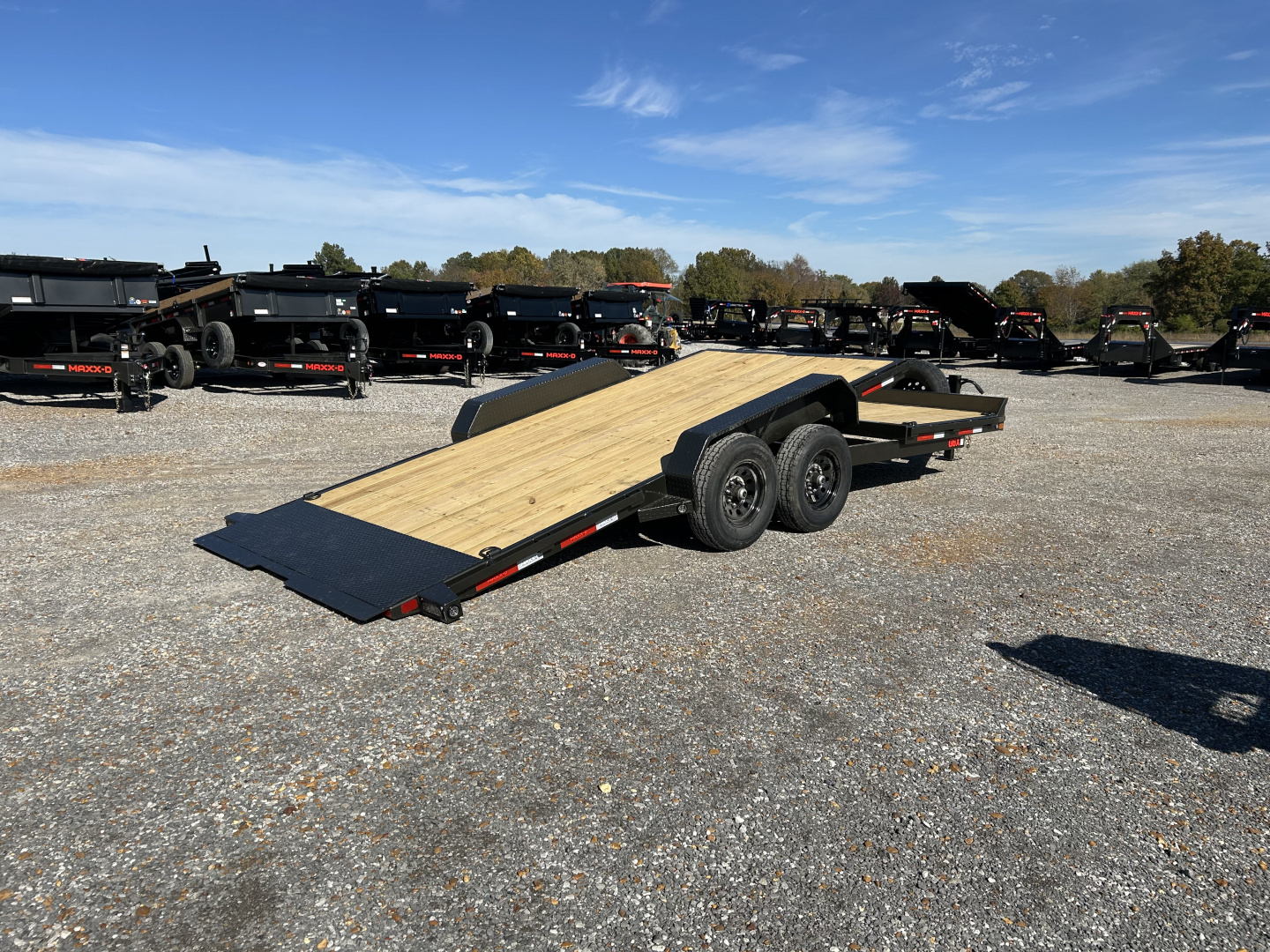 New 2026 MAXXD 22' x 83" 14k Tilt Equipment Trailer