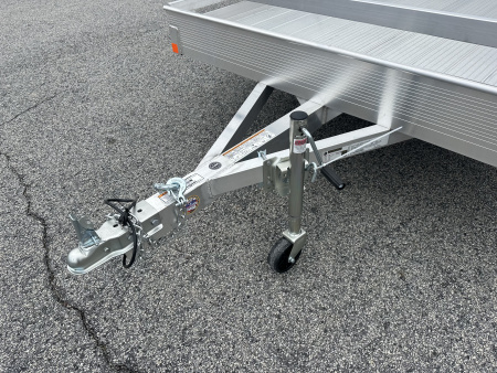 New 2026 BEAR TRACK ALUMINUM 80"X168" HD SINGLE AXLE UTILITY TRAILER WITH SIDE RAILS