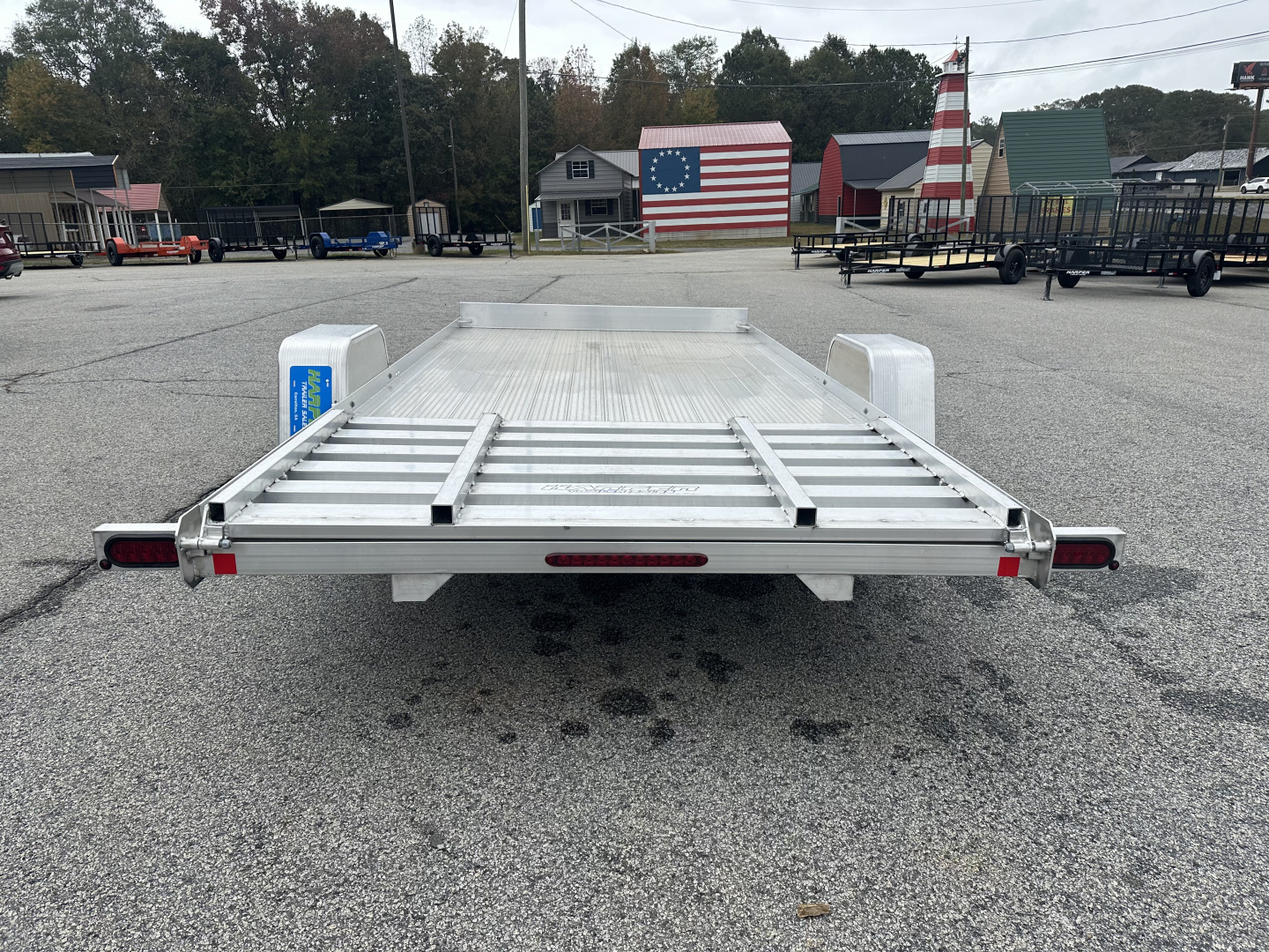 New 2026 BEAR TRACK ALUMINUM 80"X168" HD SINGLE AXLE UTILITY TRAILER