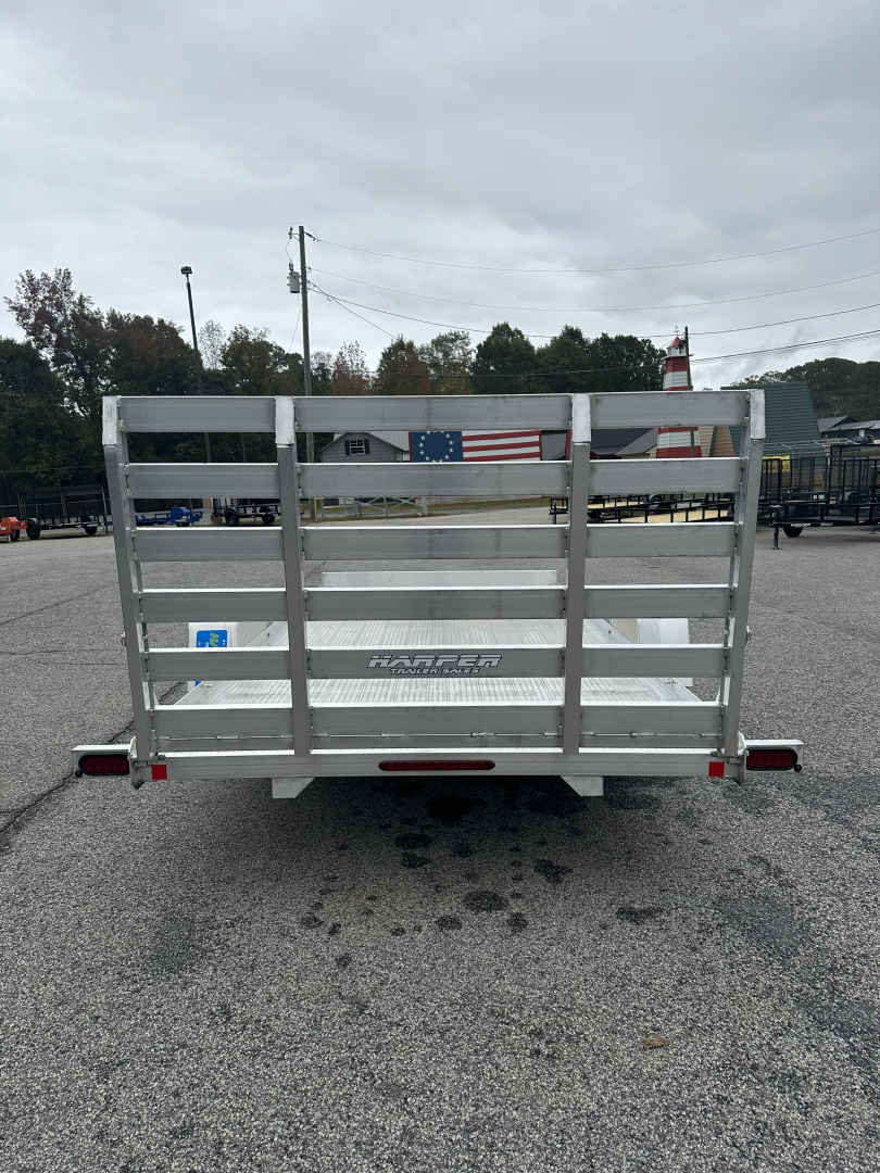 New 2026 BEAR TRACK ALUMINUM 80"X168" HD SINGLE AXLE UTILITY TRAILER