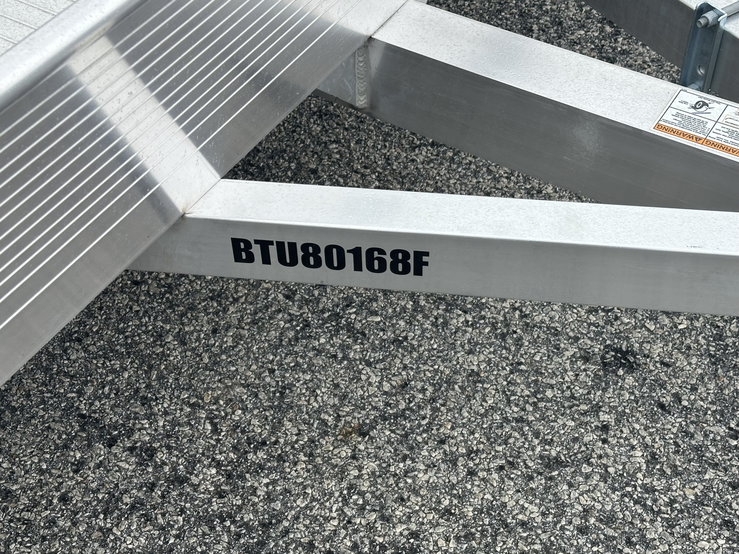 New 2026 BEAR TRACK ALUMINUM 80"X168" HD SINGLE AXLE UTILITY TRAILER