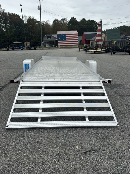 New 2026 BEAR TRACK ALUMINUM 80"X168" HD SINGLE AXLE UTILITY TRAILER