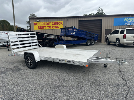 New 2026 BEAR TRACK ALUMINUM 80 X168  HD SINGLE AXLE UTILITY TRAILER