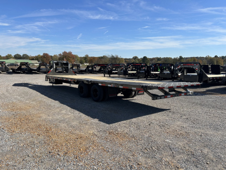 New 2026 MAXXD Hydraulic Dovetail Gooseneck Trailer | 32' x 102' 25K GVWR