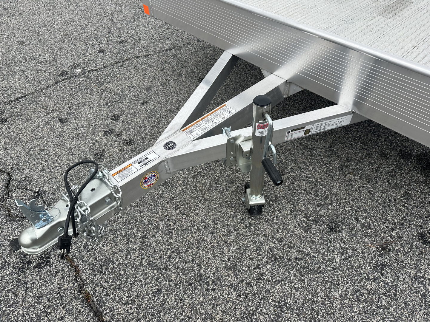 New 2026 BEAR TRACK ALUMINUM 80"X168" HD SINGLE AXLE UTILITY TRAILER