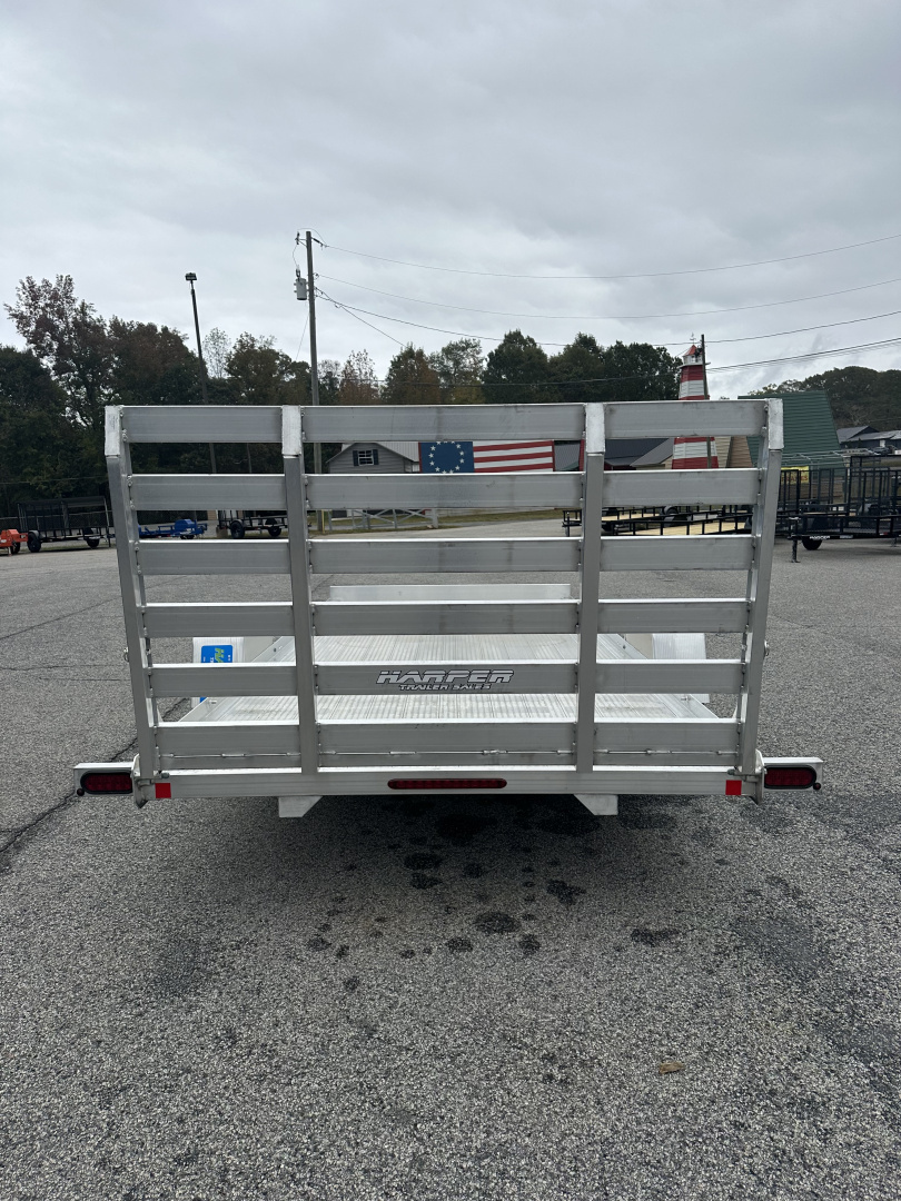 New 2026 BEAR TRACK ALUMINUM 80"X168" HD SINGLE AXLE UTILITY TRAILER